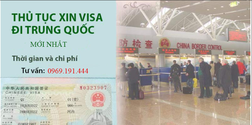 BẢNG GIÁ DỊCH VỤ XIN VISA TRUNG QUỐC 2023